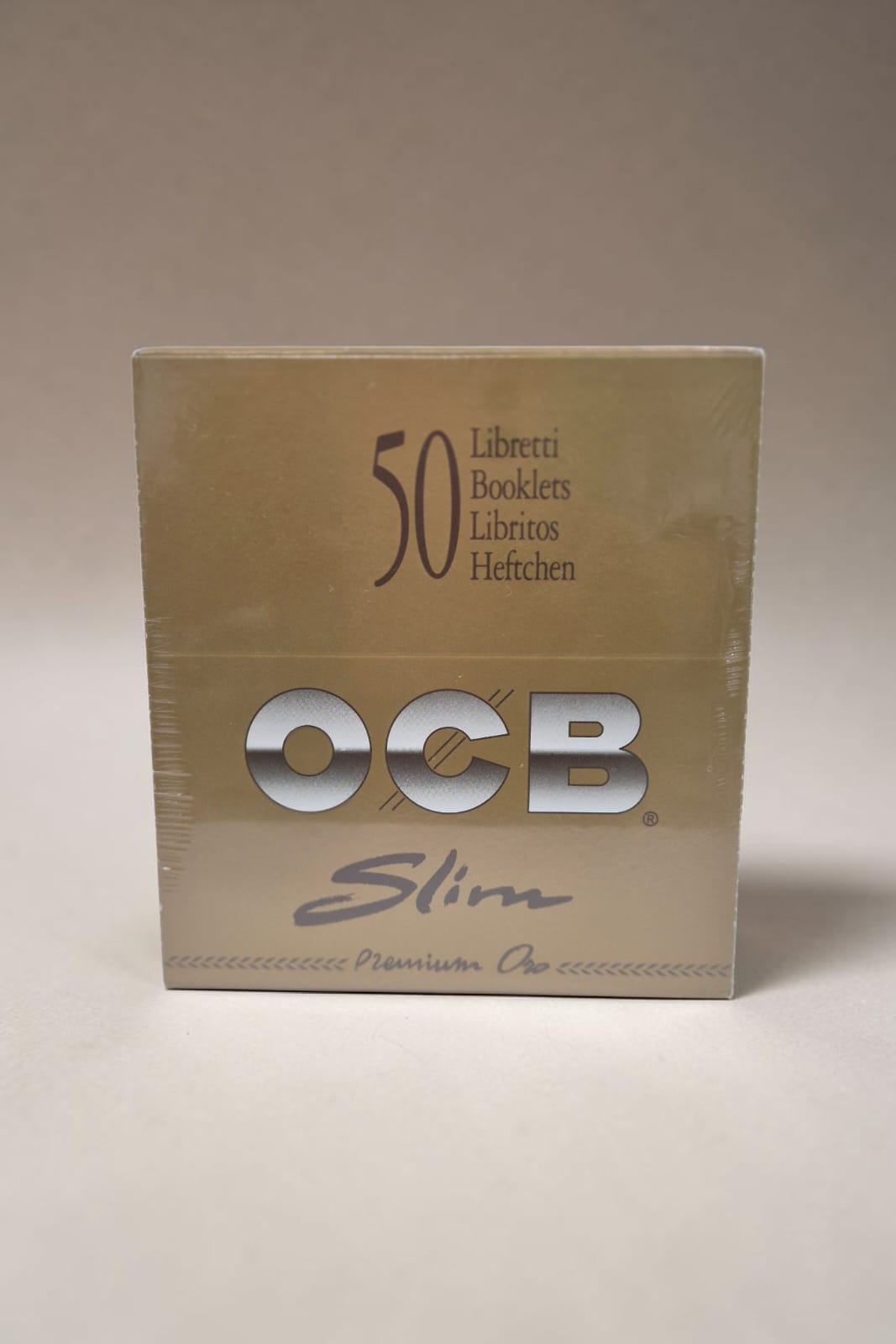 OCB Slim ORO 50 Lib. de 32 hojas
